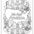 Happy 250th Birthday America Imprint Coloring Book