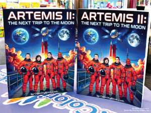 ARTEMIS II Coloring Book Promotional Image
