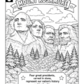 Celebrating 250 Years of Freedom in America Imprint Coloring Book Page 6