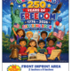 Celebrating 250 Years of Freedom in America Imprint Coloring Book Front Cover