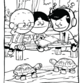 Xavier Riddle and the Secret Museum Coloring Book Page 5