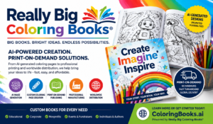 AI Coloring Books and Print-on-Demand Publishing