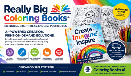 AI Coloring Books and Print-on-Demand Publishing