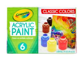 6 ct. Acrylic 2-oz. Paint Set