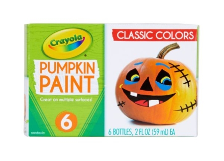 6 Ct Pumpkin Paint Set, Classic Colors