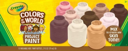 10 Ct 2 oz Colors of the World Paint