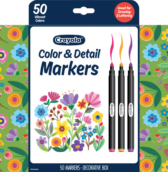 50ct Color & Detail Markers
