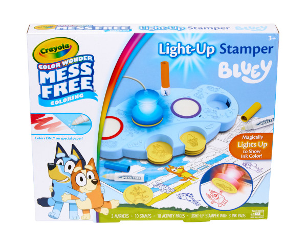 Magic Light-Up Stamper, Bluey