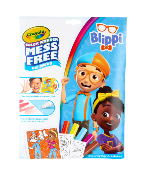 Color Wonder® Coloring Pad & Markers, Blippi