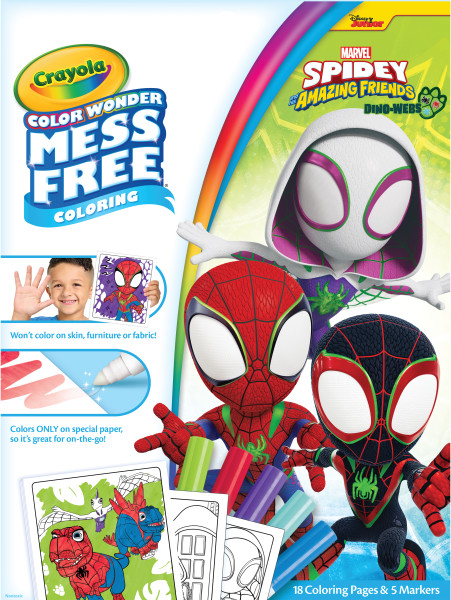 Color Wonder® Coloring Pad & Markers, Spidey and His Amazing Friends