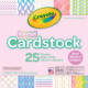 25 Ct Pastel Cardstock