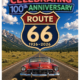 Route 66 coloring book front cover.