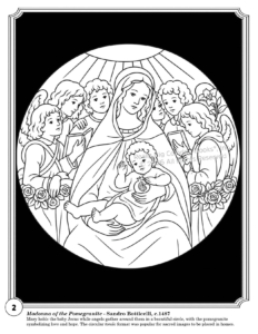 The Masters of Fine Art Coloring Book