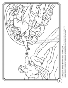 The Masters of Fine Art Coloring Book