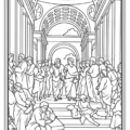The Masters of Fine Art Coloring Book