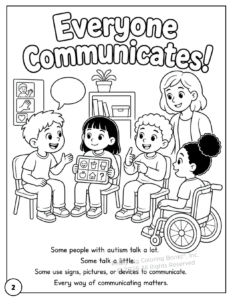 Autism Coloring Book