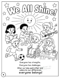 Autism Coloring Book