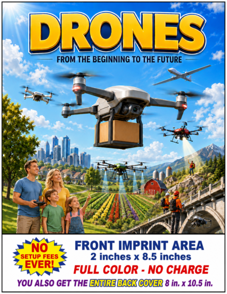 Drones Imprint Coloring Book