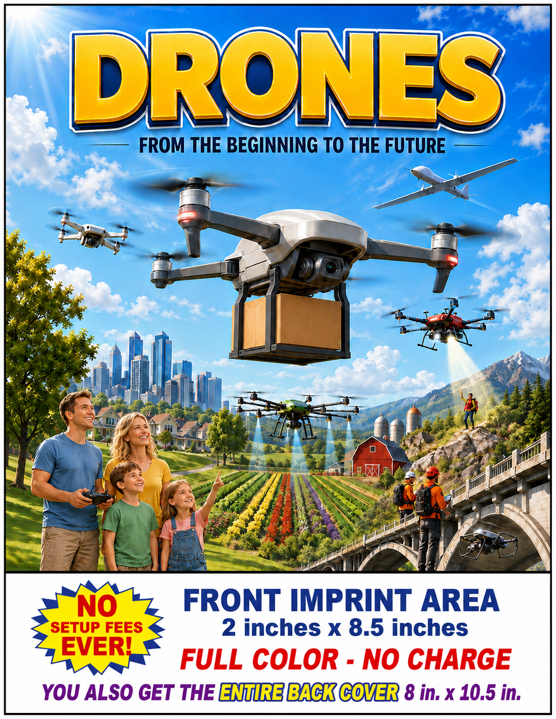 Drones Imprint Coloring Book