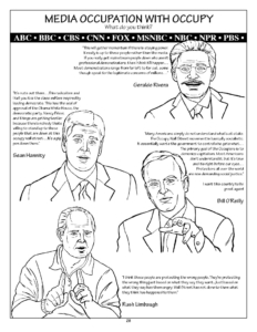 Occupy: A Grown Up Coloring Book Novel