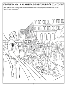 Occupy: A Grown Up Coloring Book Novel