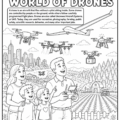 Drones Imprint Coloring Book