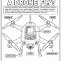 Drones Imprint Coloring Book