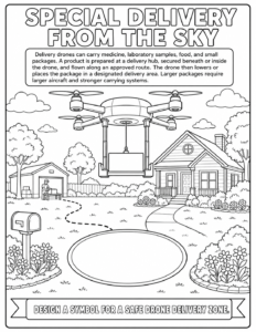 Drones Imprint Coloring Book