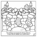 Cozy Twas the Night Before Christmas Stockings