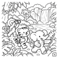 My First Cozy Coloring Book