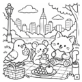 My First Cozy Coloring Book