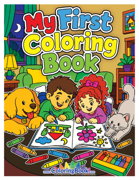 my first coloring book