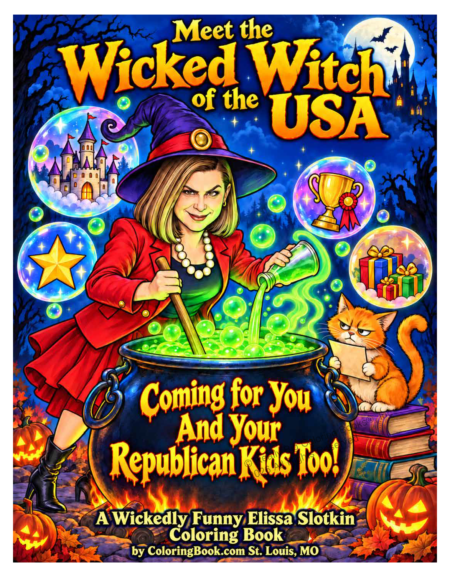 Front Cover Slotkin Coloring Book