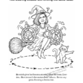 Funny political gag gift: the Slotkin Witch Coloring Book.